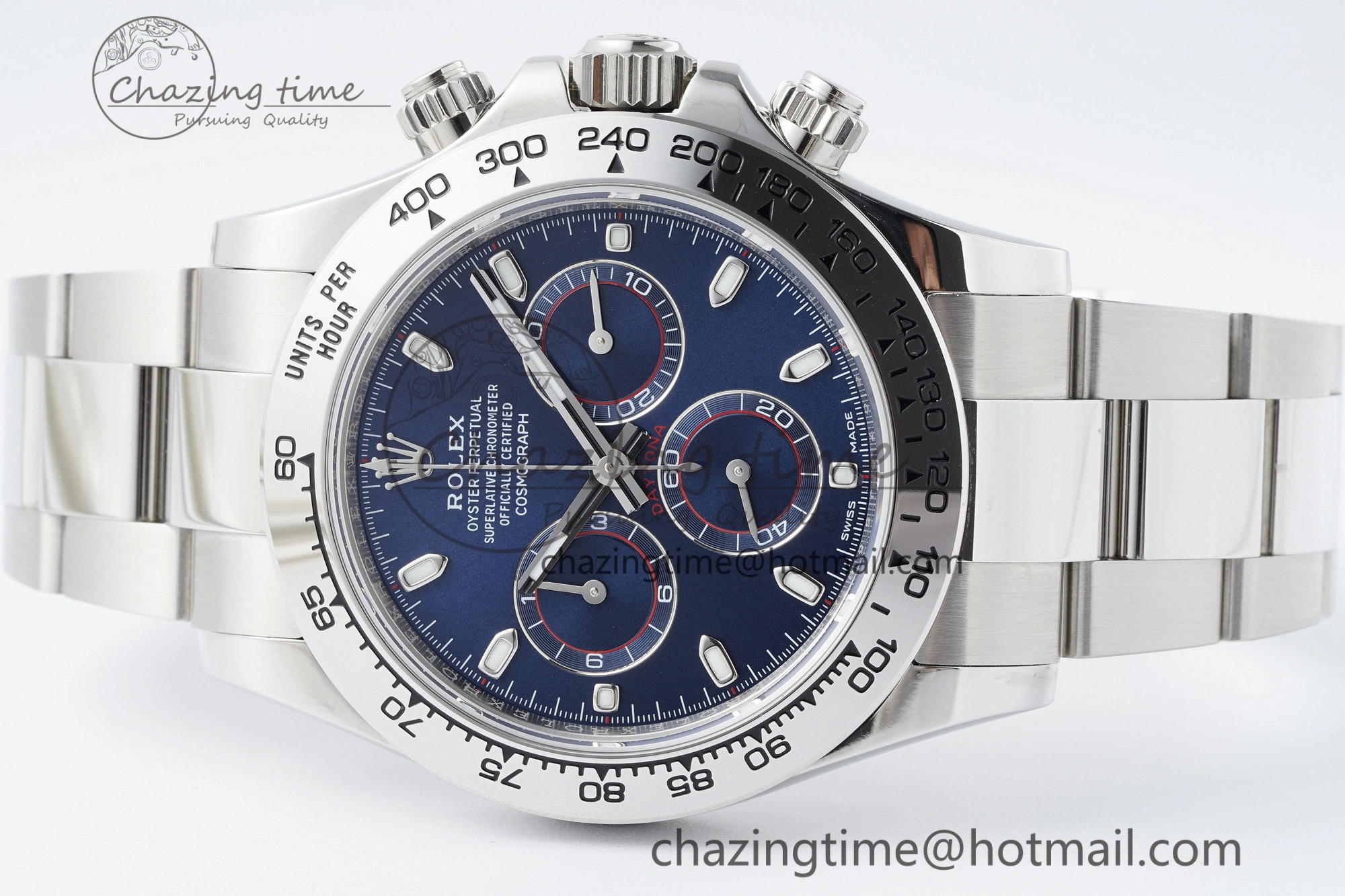Daytona 116509 BTF 1:1 Best Edition 904L SS Case and Bracelet Blue Dial SA4130