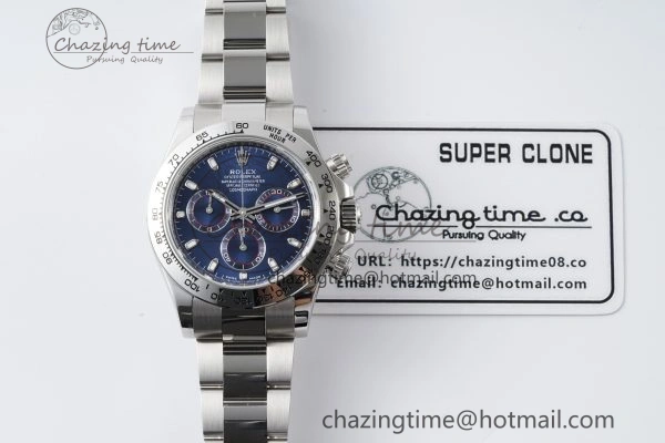 Daytona 116509 BTF 1:1 Best Edition 904L SS Case and Bracelet Blue Dial SA4130