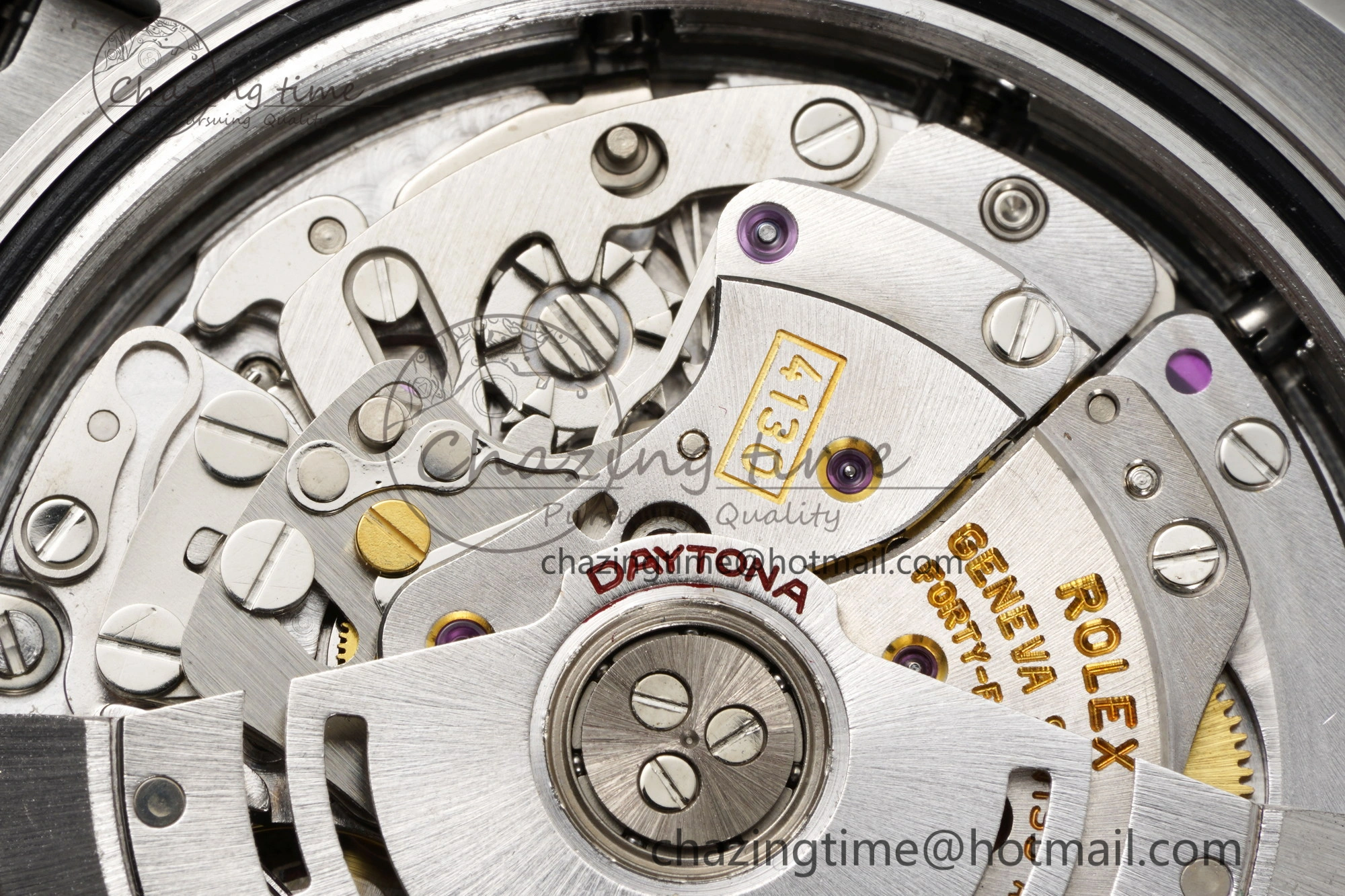 Daytona 116509 Clean 1:1 Best Edition 904L SS Case Gray Dial on Rubber Strap SA4130 V2