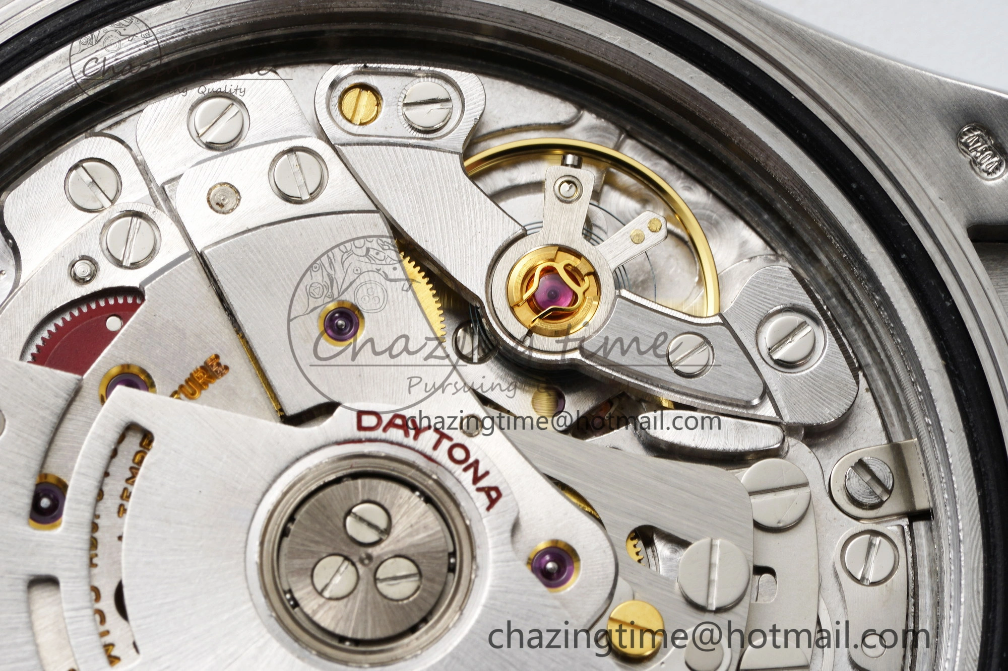 Daytona 116509 Clean 1:1 Best Edition 904L SS Case Gray Dial on Rubber Strap SA4130 V2