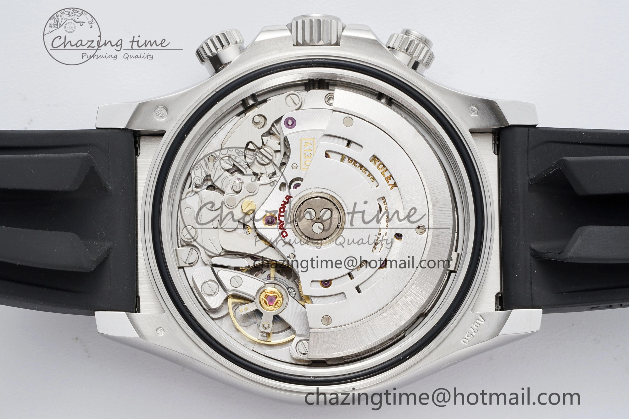 Daytona 116509 Clean 1:1 Best Edition 904L SS Case Gray Dial on Rubber Strap SA4130 V2