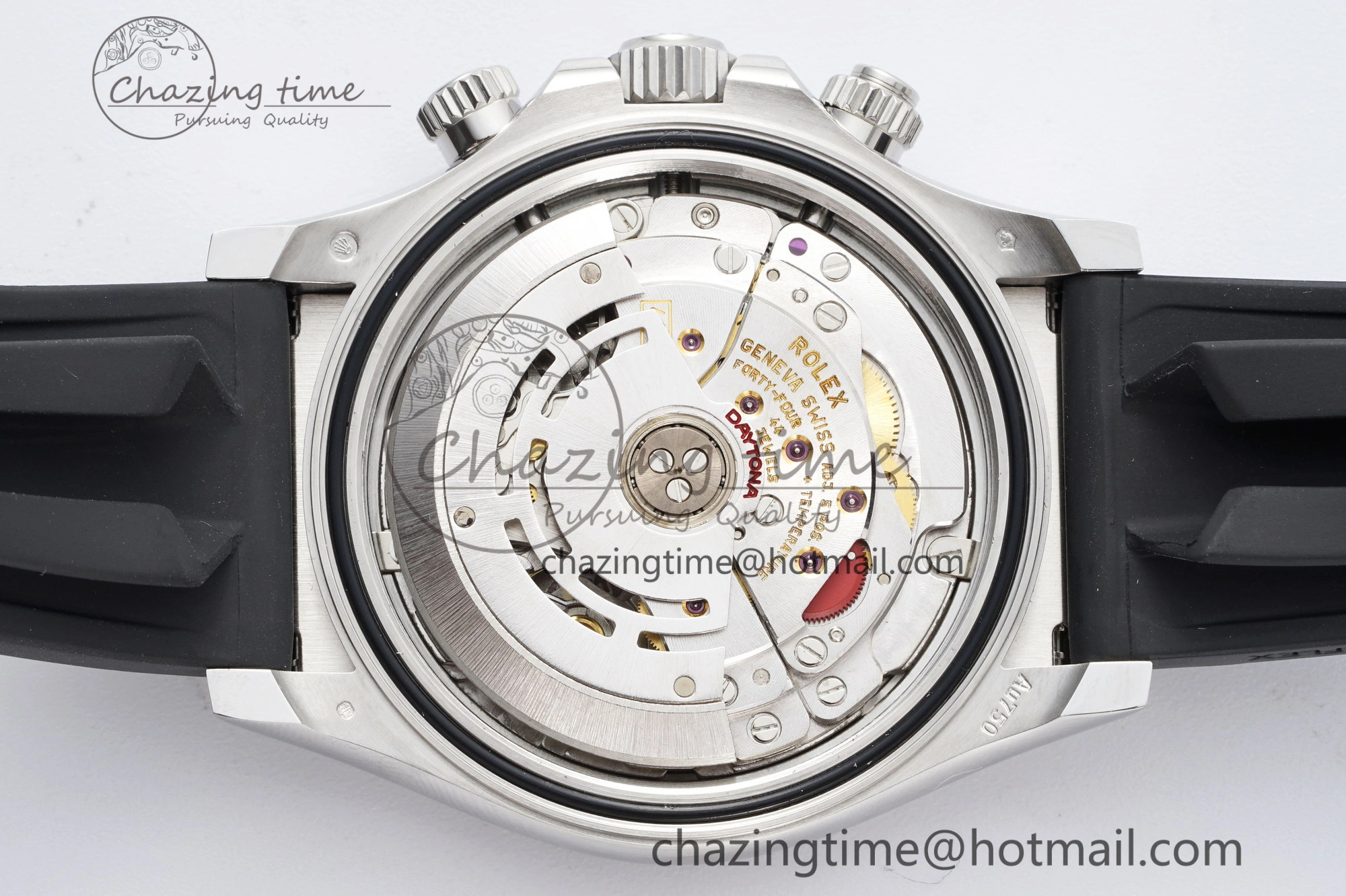 Daytona 116509 Clean 1:1 Best Edition 904L SS Case Gray Dial on Rubber Strap SA4130 V2