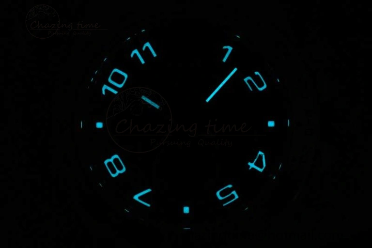 Daytona 116509 Clean 1:1 Best Edition 904L SS Case Silver Black Dial on Rubber Strap SA4130 V2