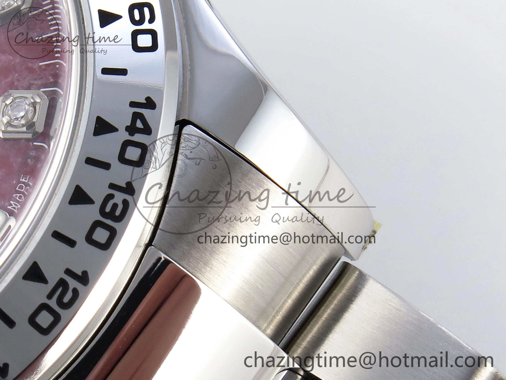 Daytona 116509 Clean 1:1 Best Edition 904L SS Case and Bracelet Red Sodalite Dial SA4130 V2