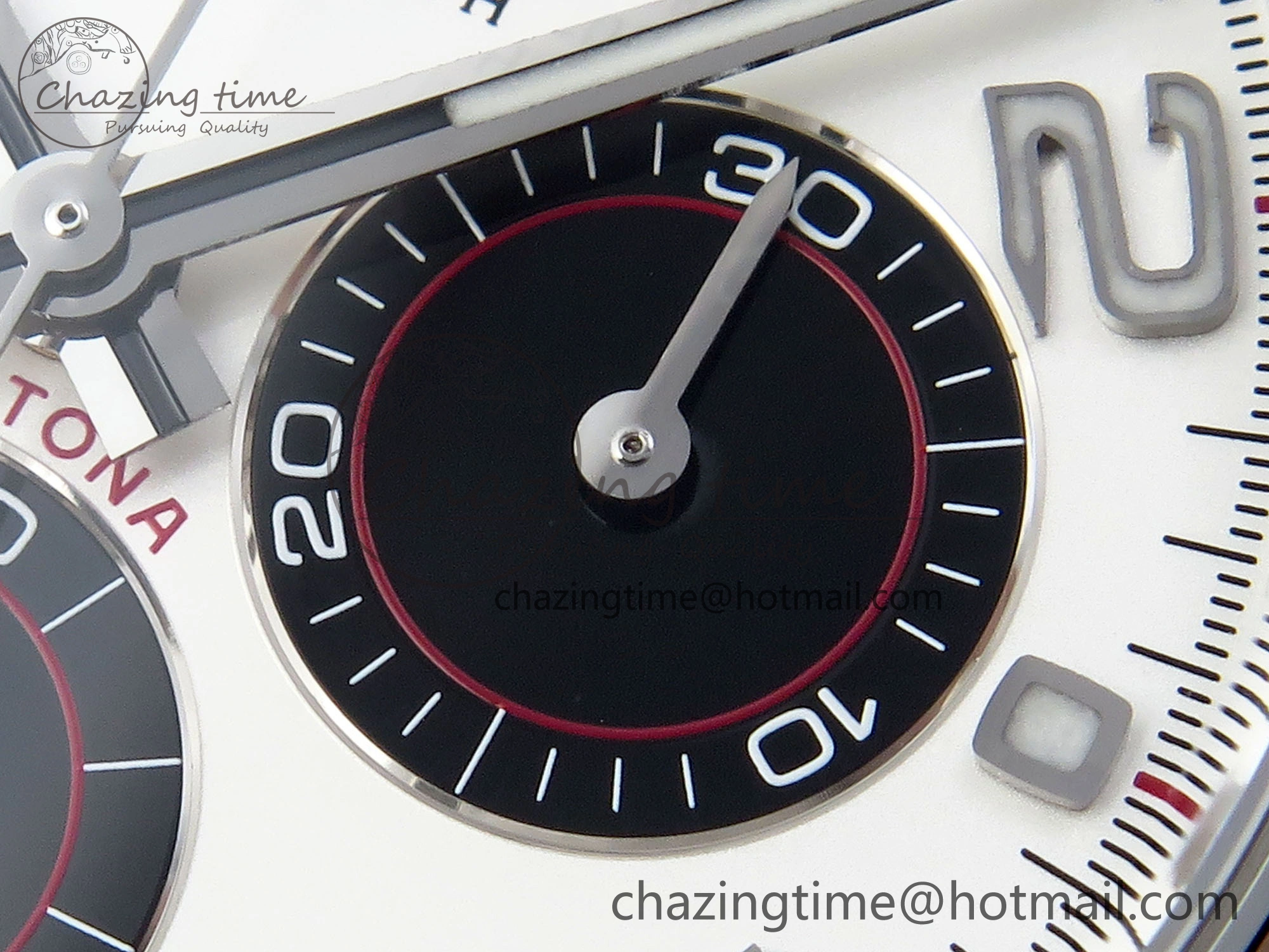 Daytona 116509 Clean 1:1 Best Edition White Dial Arabic Markers on SS Bracelet SA4130 V2