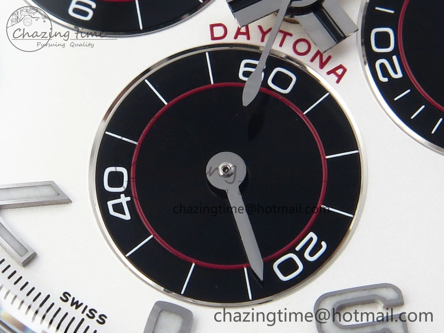 Daytona 116509 Clean 1:1 Best Edition White Dial Arabic Markers on SS Bracelet SA4130 V2