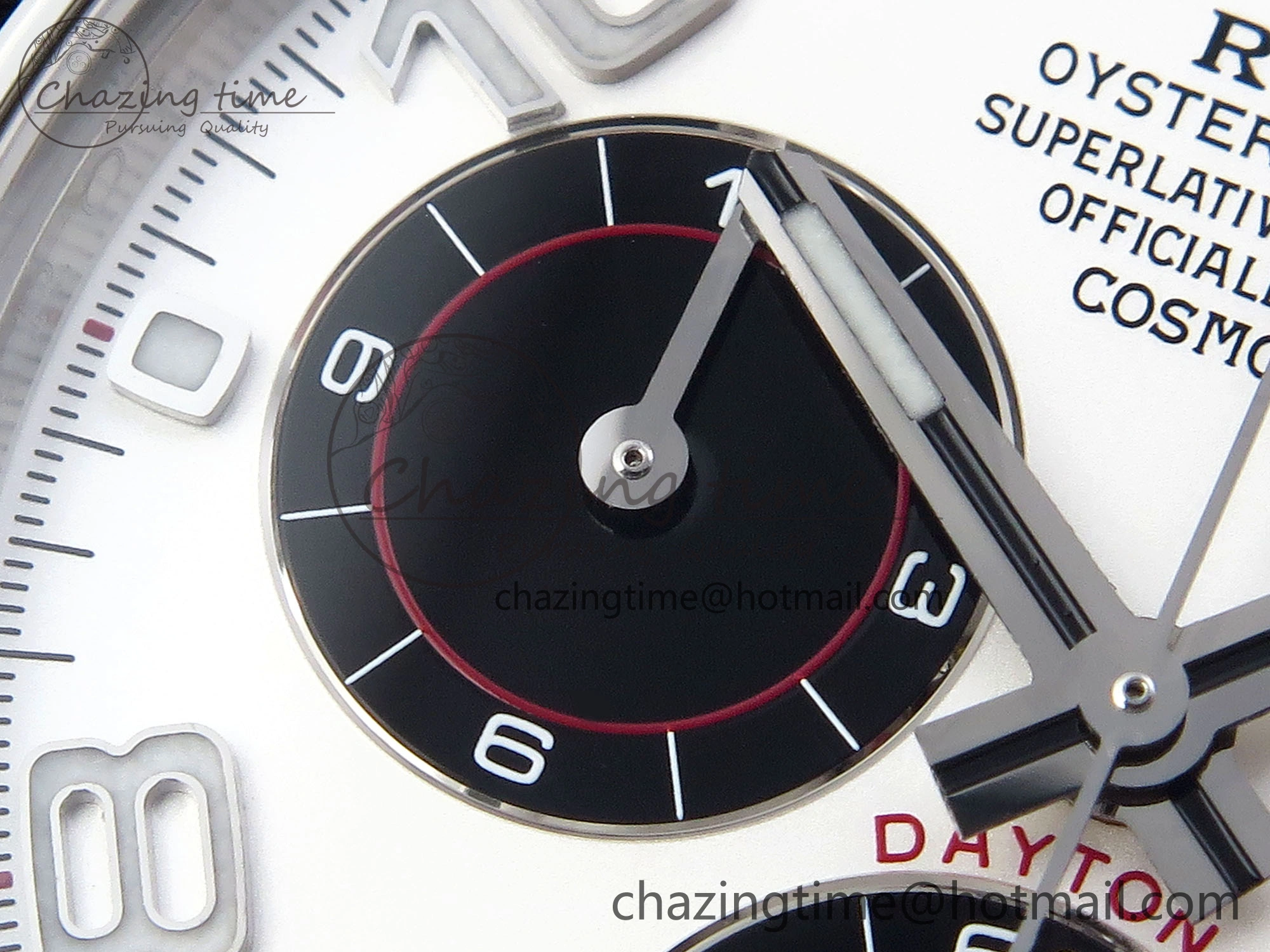 Daytona 116509 Clean 1:1 Best Edition White Dial Arabic Markers on SS Bracelet SA4130 V2