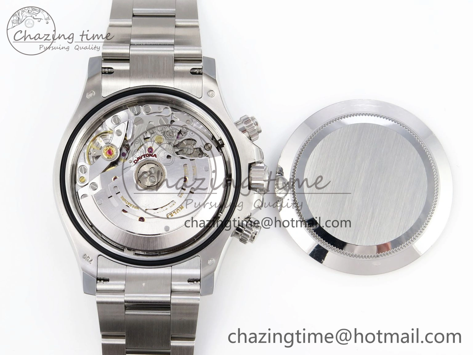 Daytona 116509 Clean 1:1 Best Edition White Dial Arabic Markers on SS Bracelet SA4130 V2