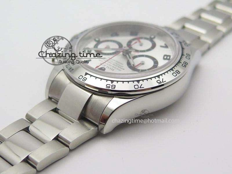 Daytona 116509 JF Best Edition Silver Dial On SS Bracelet A7750