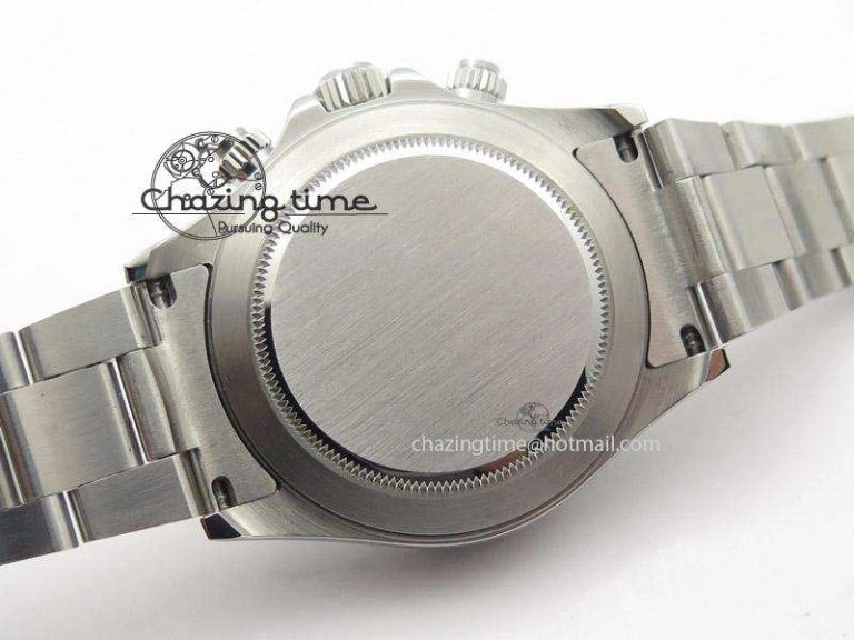 Daytona 116509 JF Best Edition Silver Dial On SS Bracelet A7750