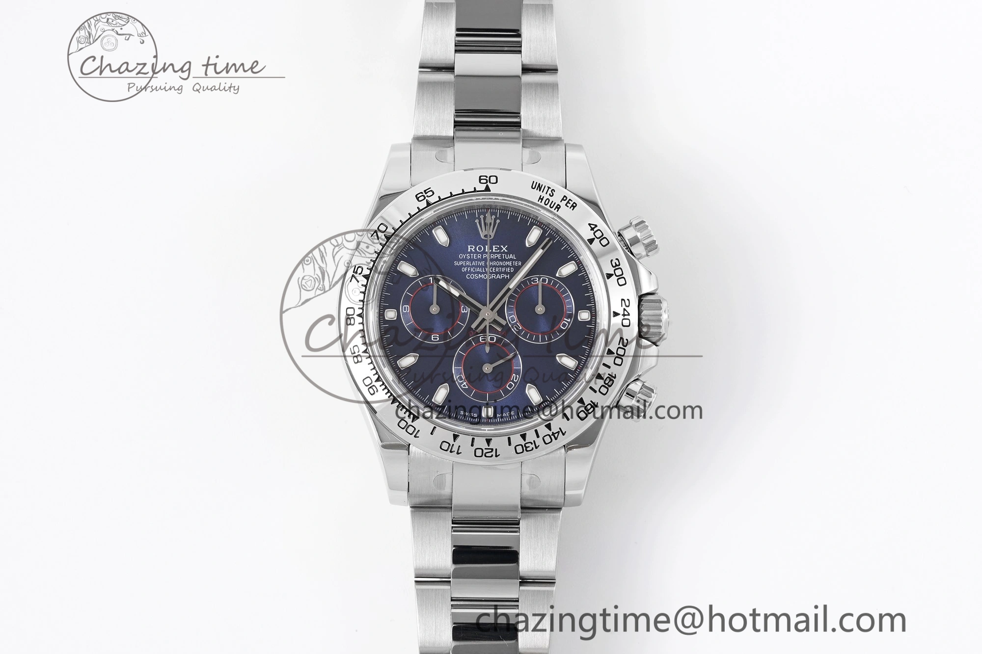 Daytona 116509 KING 1:1 Best Edition Blue Dial on SS Bracelet SH4130