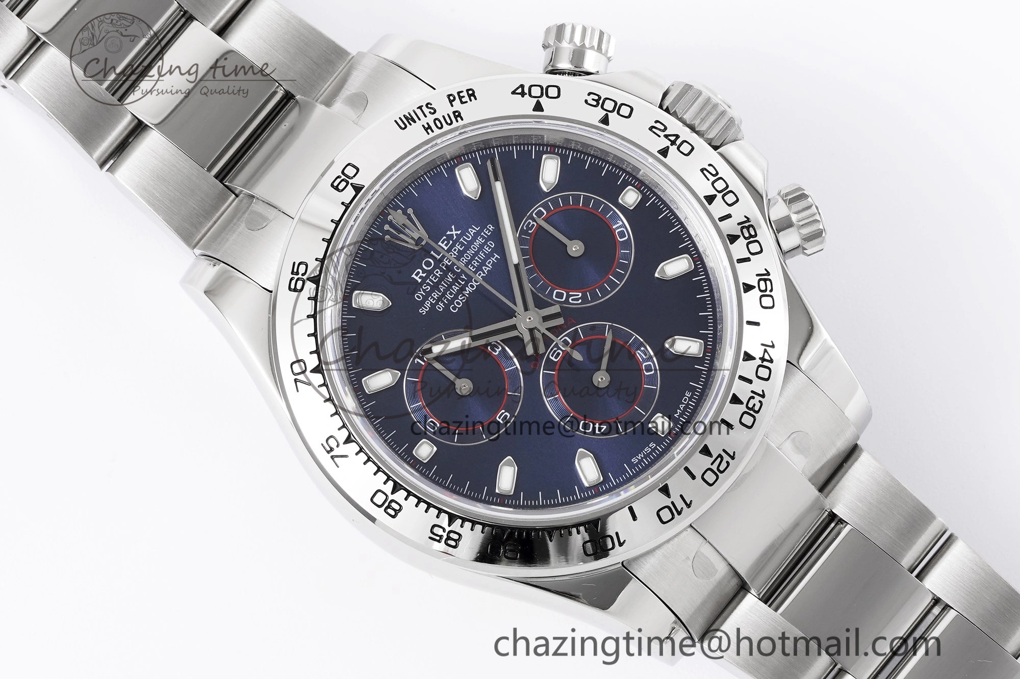 Daytona 116509 KING 1:1 Best Edition Blue Dial on SS Bracelet SH4130