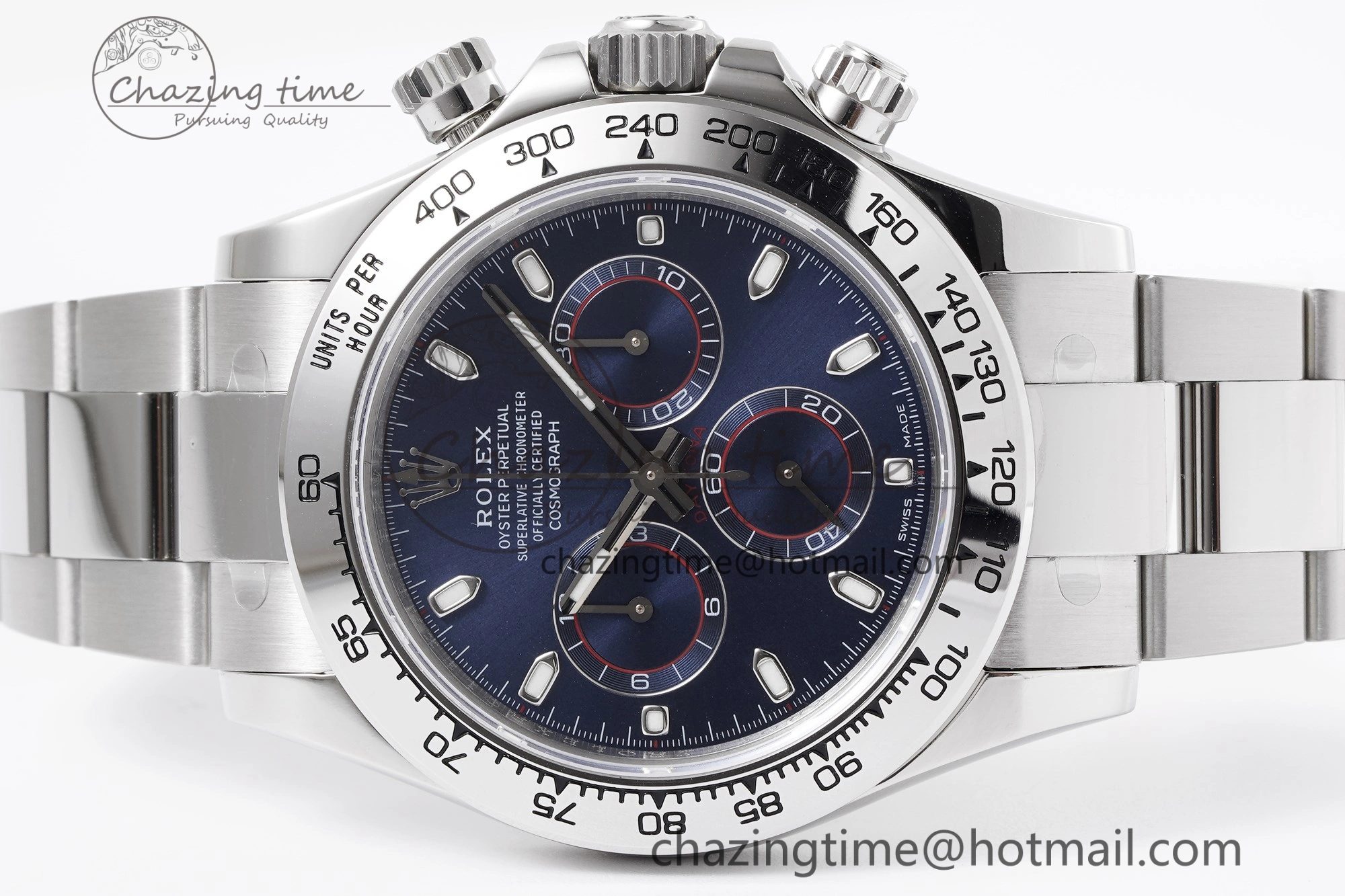 Daytona 116509 KING 1:1 Best Edition Blue Dial on SS Bracelet SH4130