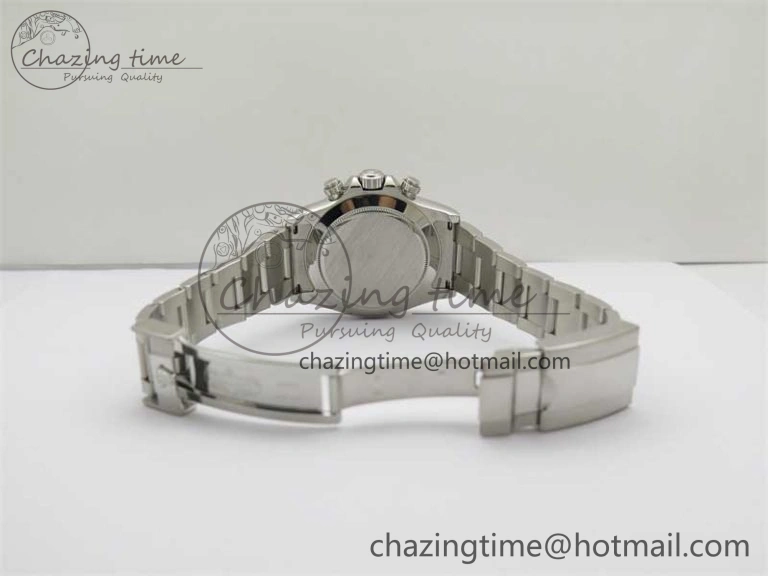 Daytona 116509 KKF 1:1 Best Edition 904L Steel Gray Dial on SS Bracelet A7750