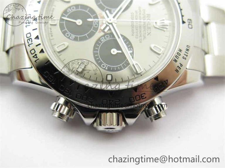 Daytona 116509 KKF 1:1 Best Edition 904L Steel Gray Dial on SS Bracelet A7750