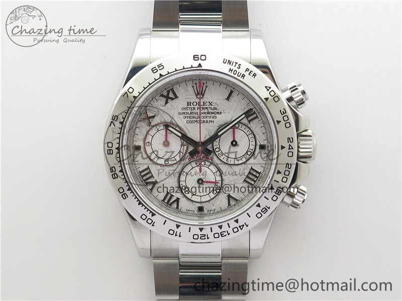 Daytona 116509 ‘Meteorite’ Noob 1:1 Best Edition 904L SS Case and Bracelet SA4130 V4