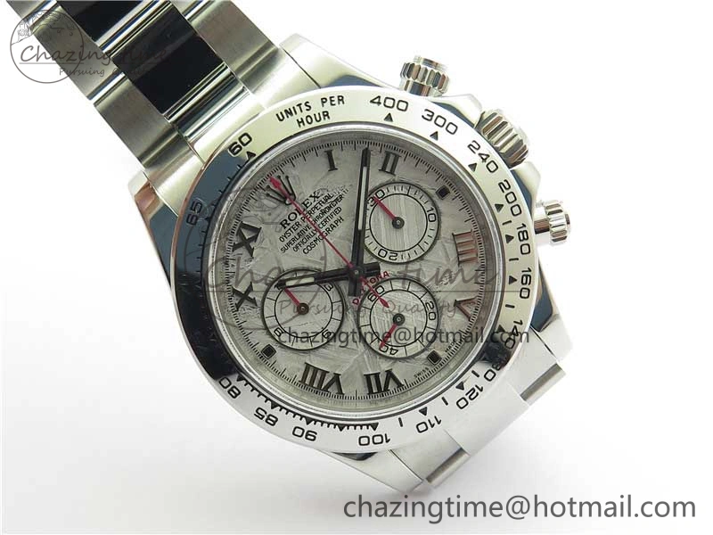 Daytona 116509 ‘Meteorite’ Noob 1:1 Best Edition 904L SS Case and Bracelet SA4130 V4