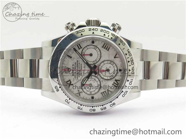 Daytona 116509 ‘Meteorite’ Noob 1:1 Best Edition 904L SS Case and Bracelet SA4130 V4