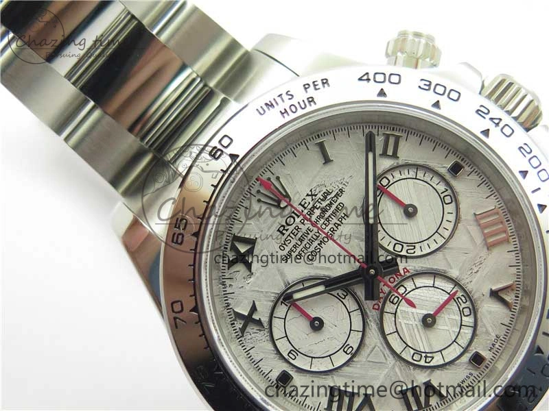 Daytona 116509 ‘Meteorite’ Noob 1:1 Best Edition 904L SS Case and Bracelet SA4130 V4