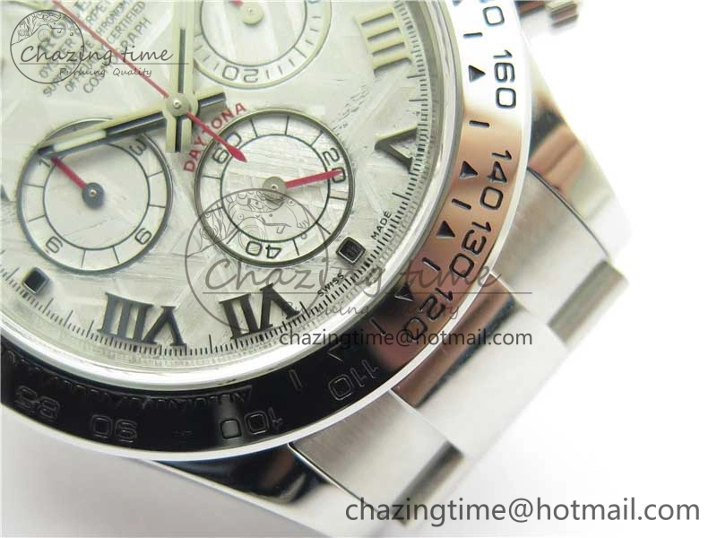 Daytona 116509 ‘Meteorite’ Noob 1:1 Best Edition 904L SS Case and Bracelet SA4130 V4