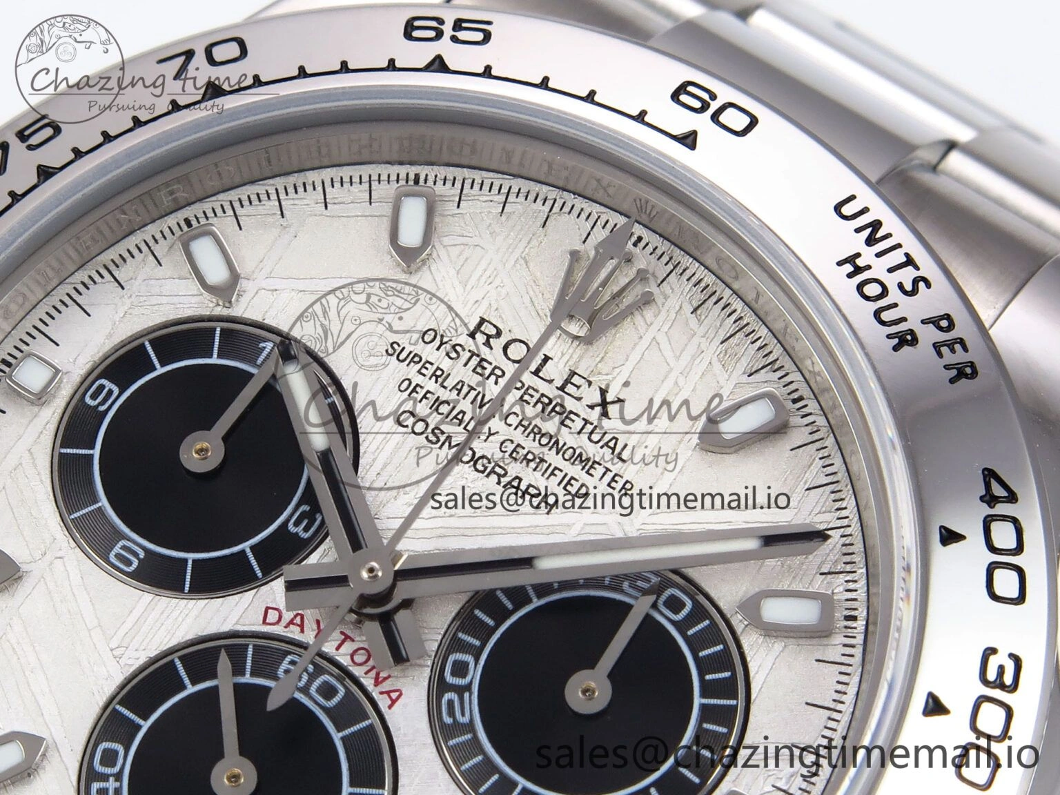 Daytona 116509 N6F 1:1 Best Edition Meteorite Dial on YG Bracelet SA4130