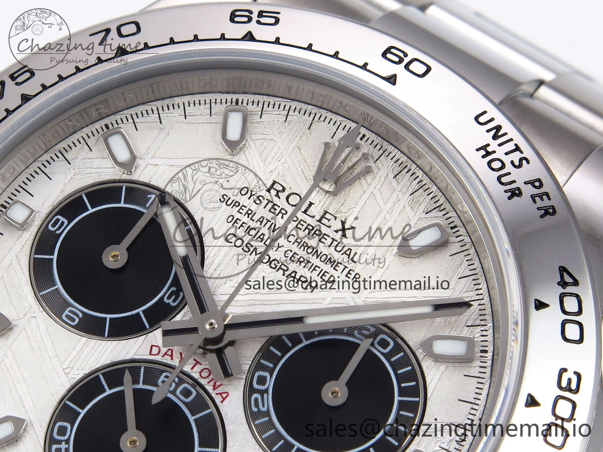 Daytona 116509 N6F 1:1 Best Edition Meteorite Dial on YG Bracelet SA4130