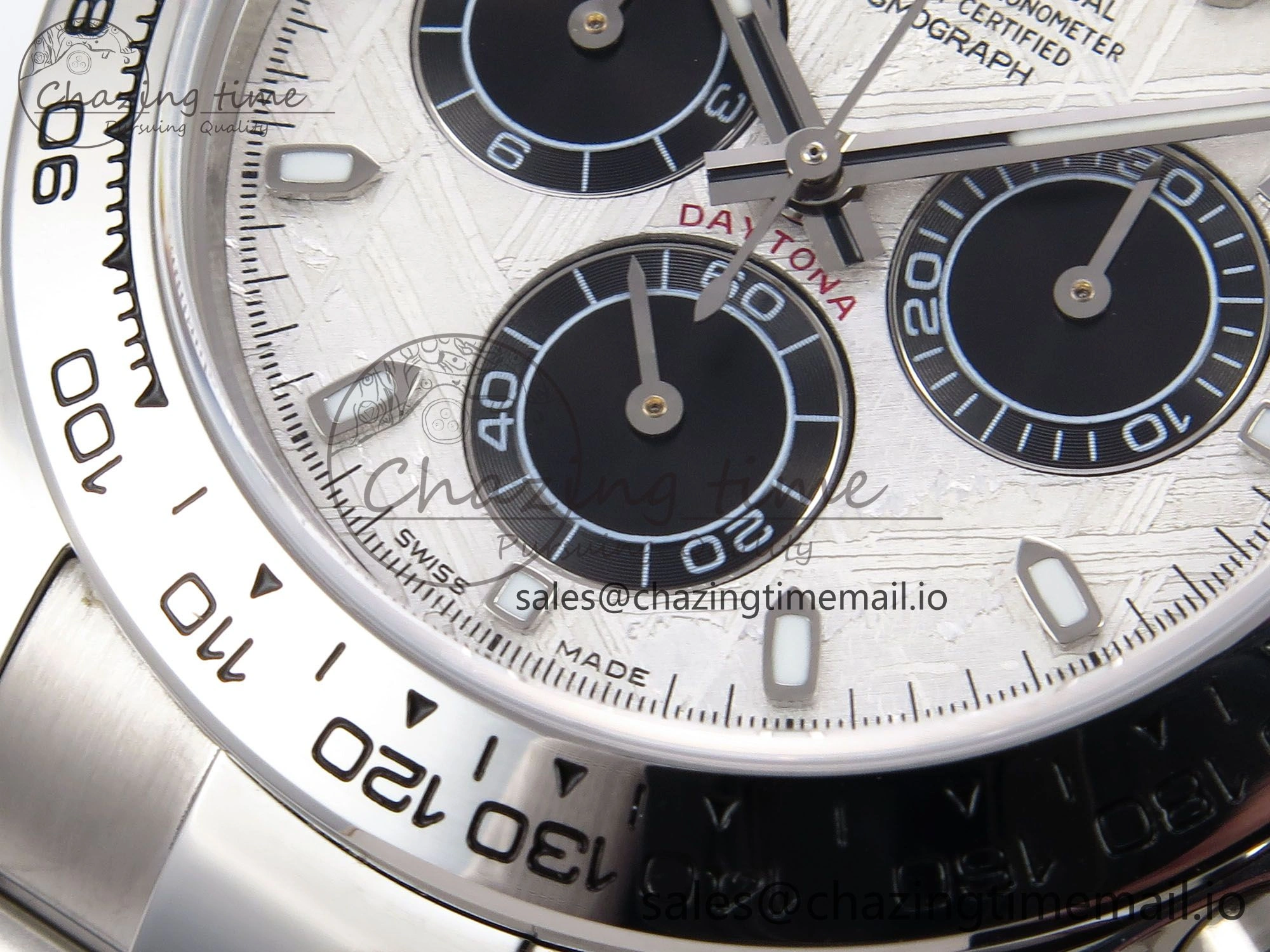 Daytona 116509 N6F 1:1 Best Edition Meteorite Dial on YG Bracelet SA4130