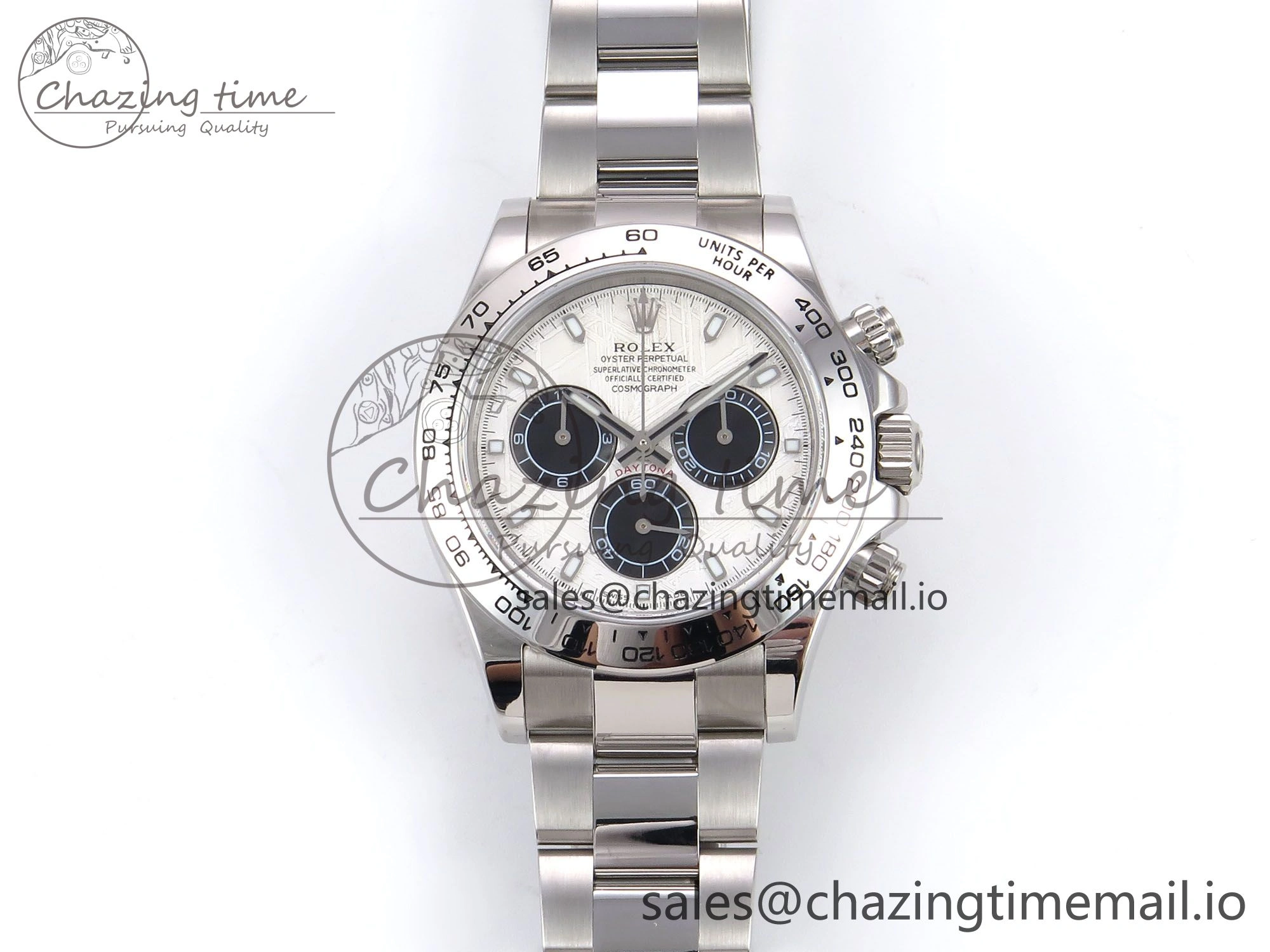 Daytona 116509 N6F 1:1 Best Edition Meteorite Dial on YG Bracelet SA4130