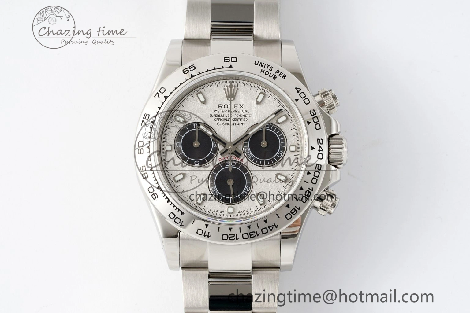 Daytona 116509 Noob 1:1 Best Edition Meteorite Dial on SS Bracelet SA4130