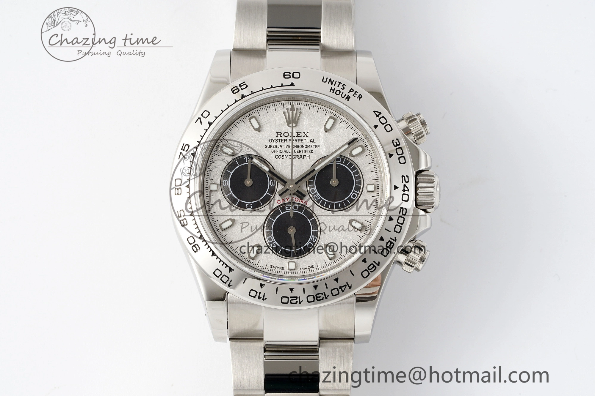 Daytona 116509 Noob 1:1 Best Edition Meteorite Dial on SS Bracelet SA4130