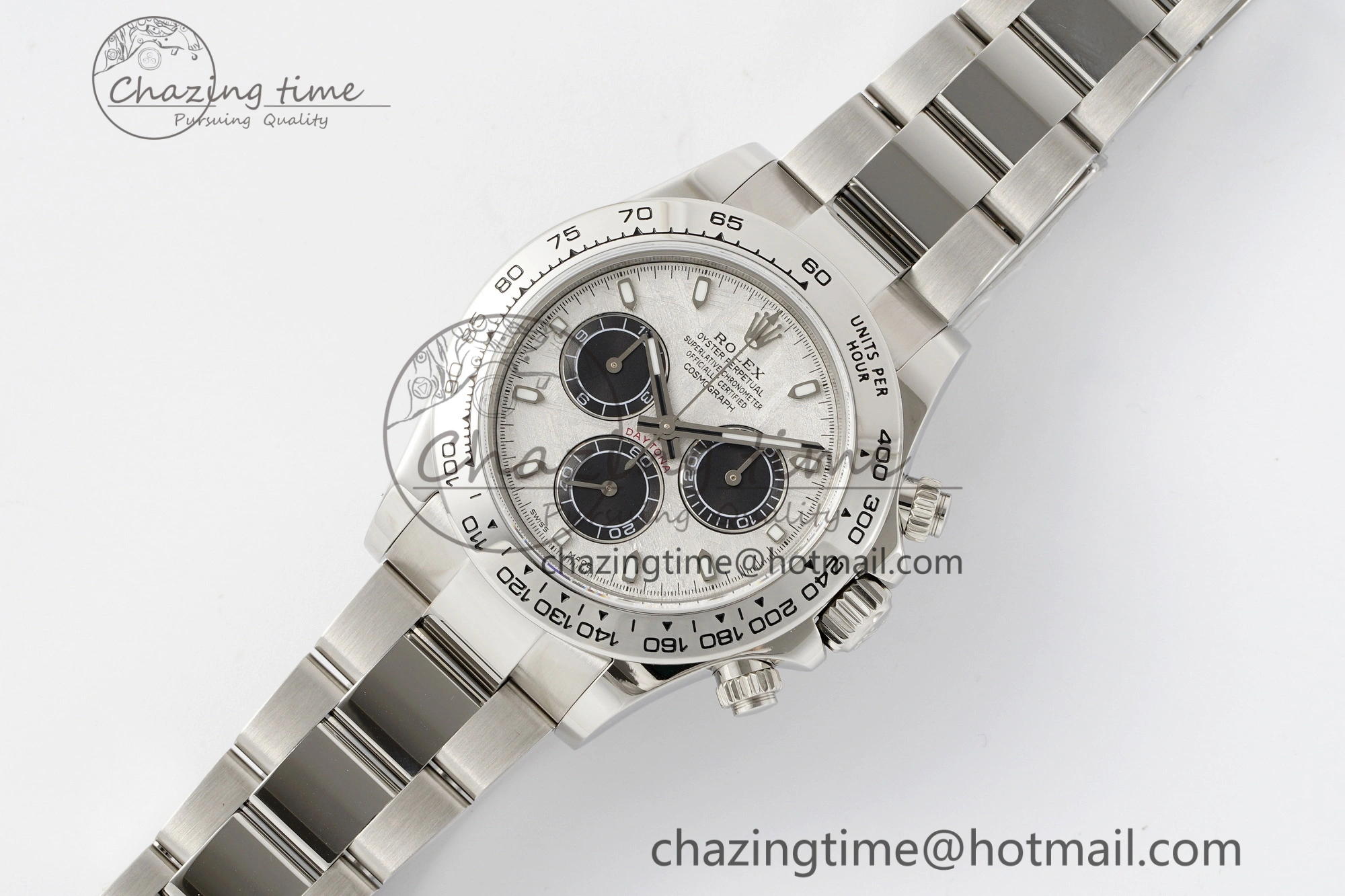 Daytona 116509 Noob 1:1 Best Edition Meteorite Dial on SS Bracelet SA4130