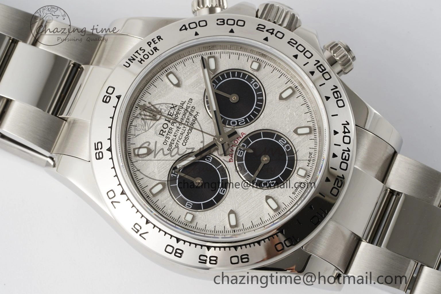 Daytona 116509 Noob 1:1 Best Edition Meteorite Dial on SS Bracelet SA4130