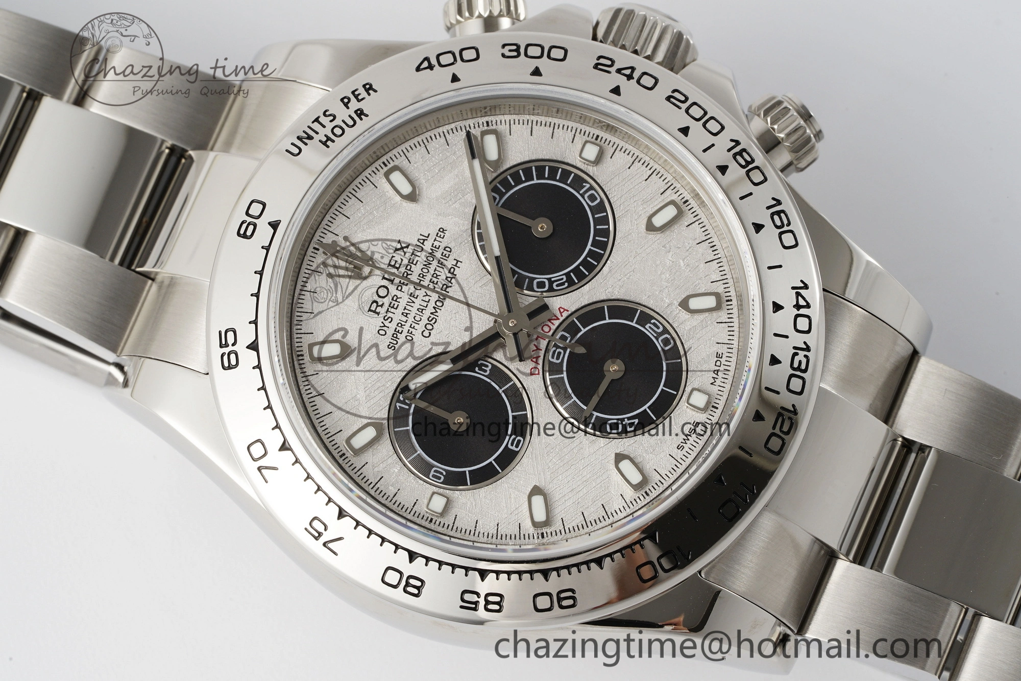 Daytona 116509 Noob 1:1 Best Edition Meteorite Dial on SS Bracelet SA4130