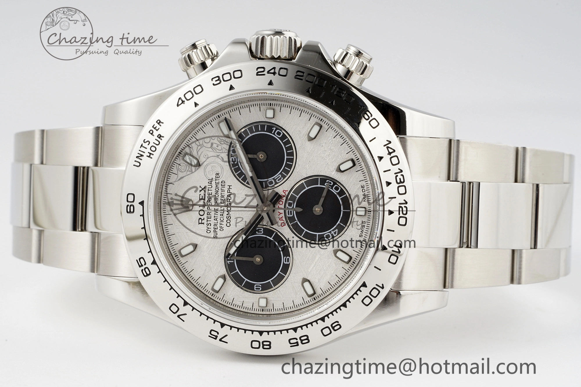 Daytona 116509 Noob 1:1 Best Edition Meteorite Dial on SS Bracelet SA4130