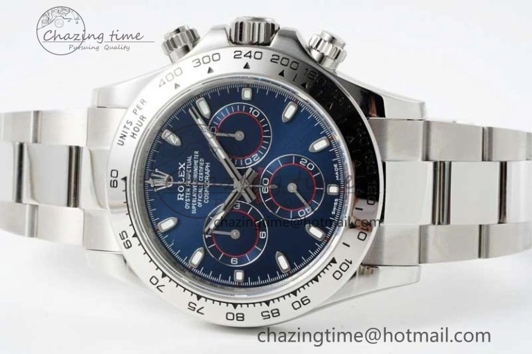 Daytona 116509 QF 1:1 Best Edition Blue Dial on SS Bracelet SA4130