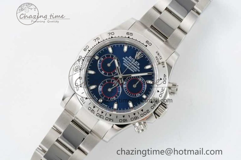 Daytona 116509 QF 1:1 Best Edition Blue Dial on SS Bracelet SA4130