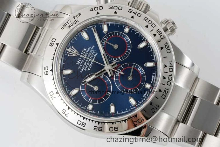 Daytona 116509 QF 1:1 Best Edition Blue Dial on SS Bracelet SA4130