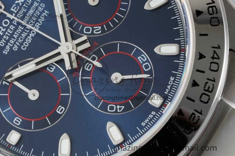 Daytona 116509 QF 1:1 Best Edition Blue Dial on SS Bracelet SA4130