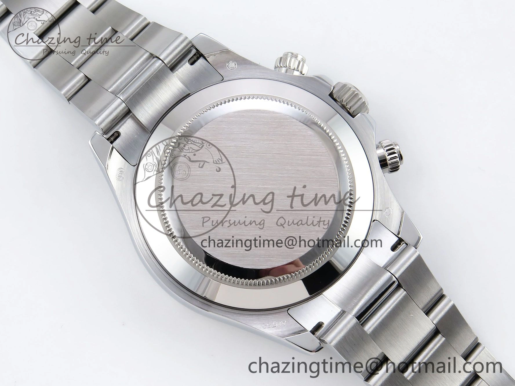 Daytona 116509 QF 1:1 Best Edition Gray Black Dial on SS Bracelet SH4130 V3 (Gain Weight)