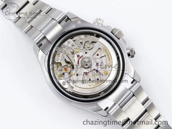 Daytona 116509 QF 1:1 Best Edition Gray Black Dial on SS Bracelet SH4130 V3 (Gain Weight)