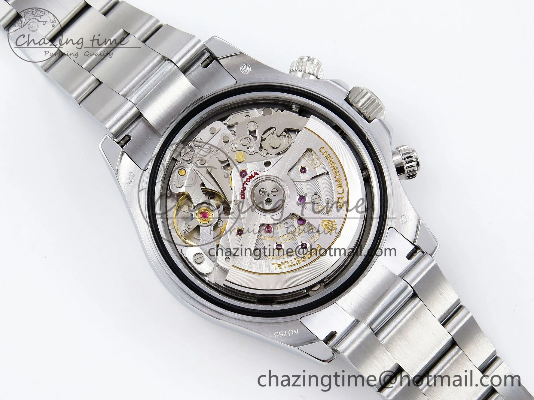 Daytona 116509 QF 1:1 Best Edition Gray Black Dial on SS Bracelet SH4130 V3 (Gain Weight)