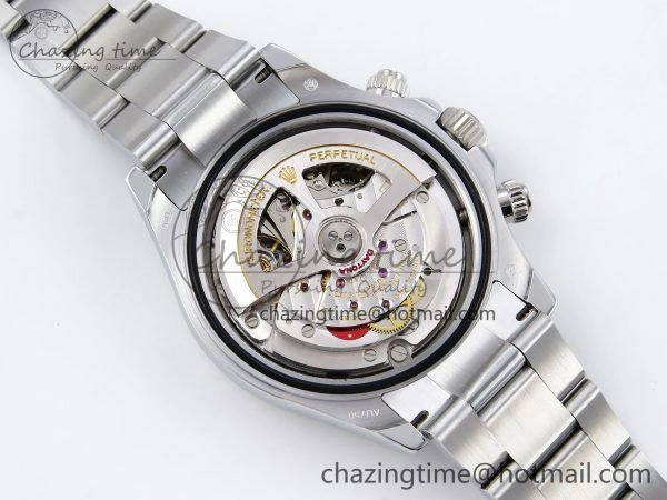 Daytona 116509 QF 1:1 Best Edition Gray Black Dial on SS Bracelet SH4130 V3 (Gain Weight)