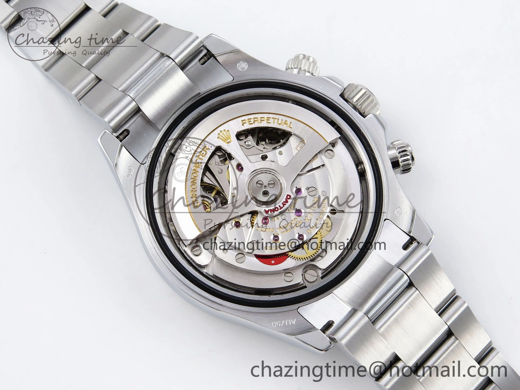 Daytona 116509 QF 1:1 Best Edition Gray Black Dial on SS Bracelet SH4130 V3 (Gain Weight)