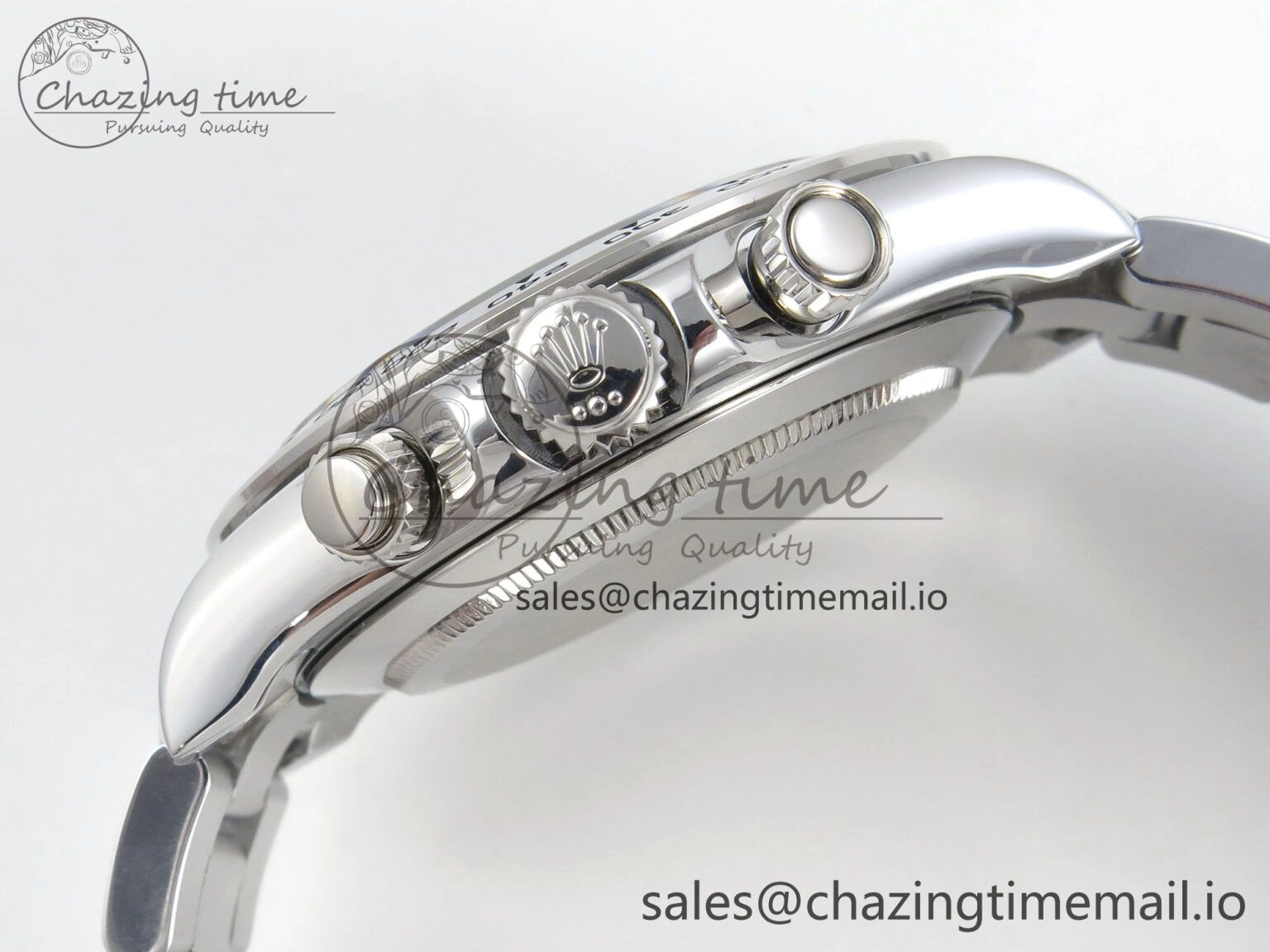 Daytona 116509 SS 3CF 1:1 Best Edition SS Bezel Brown MOP Diamonds Dial on SS Bracelet SH4130 V2(Mod Version)