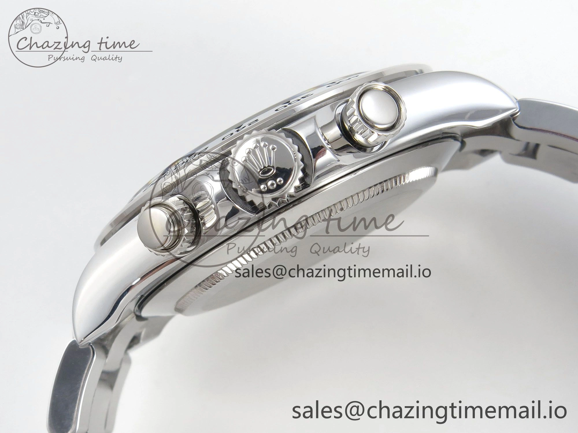 Daytona 116509 SS 3CF 1:1 Best Edition SS Bezel Brown MOP Diamonds Dial on SS Bracelet SH4130 V2(Mod Version)