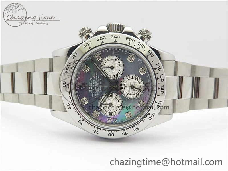 Daytona 116509 SS BLF Best Edition Gay MOP Dial on SS Bracelet A4130