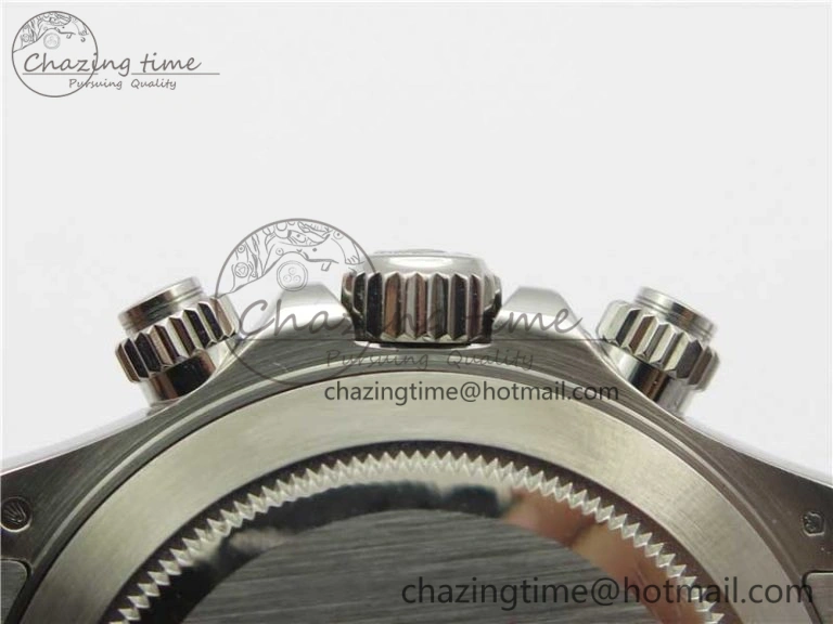 Daytona 116509 SS Noob 1:1 Best Edition 904L SS Case and Bracelet Black Dial SA4130 V3