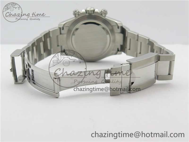 Daytona 116509 SS Noob 1:1 Best Edition 904L SS Case and Bracelet Blue Dial SA4130 V3