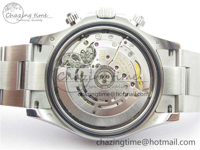 Daytona 116509 SS Noob 1:1 Best Edition 904L SS Case and Bracelet Blue Dial SA4130 V3