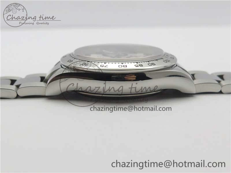 Daytona 116509 SS Noob 1:1 Best Edition 904L SS Case and Bracelet Silver Dial SA4130 V3